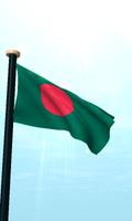 Bangladesh Drapeau 3D Gratuit capture d'écran 1