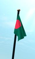 Bangladesz Flaga 3D Bezpłatne screenshot 2
