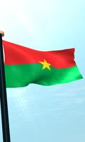 Burkina Faso Drapeau 3D capture d'écran 3