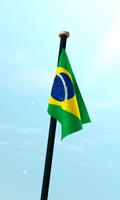 Brasilia Drapeau 3D Gratuit capture d'écran 2
