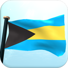 Bahamas Flag 3D Free icon