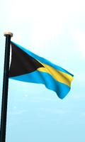 Bahamas Flag 3D Free screenshot 1