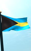 Bahamas Flag 3D Free screenshot 3