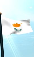 Chipre Bandera 3D Gratis captura de pantalla 3