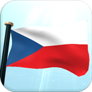 Cộng hòa Séc Cờ 3D Hình Nền APK