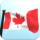 Kanada Drapeau 3D Gratuit icône