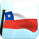 Chile Drapeau 3D Fond D'Écran APK