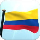 Colombia Cờ 3D Hình Nền Động APK