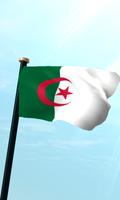 Algeria Drapeau 3D Affiche