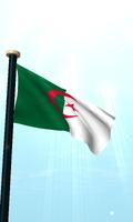 阿尔及利亚旗3D免费动态壁纸 截图 1