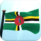 Dominica Flag 3D Free icon