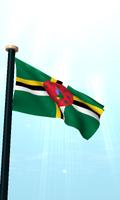 Dominica Flag 3D Free screenshot 1