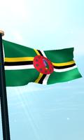 Dominica Flag 3D Free screenshot 3