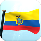 Ecuador Drapeau 3D icône