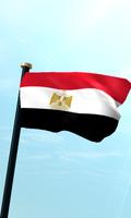 Egypti Drapeau 3D Gratuit Affiche