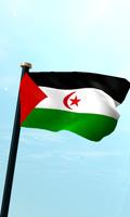 Länsi-Sahara Drapeau Gratuit Affiche