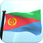 Eritrea Drapeau 3D Gratuit icône