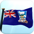 Quần đảo Falkland Cờ 3D APK
