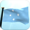 Micronesia Flag 3D Free