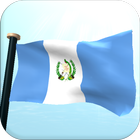 Guatemala Drapeau 3D Gratuit icône