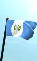 Guatemala Drapeau 3D Gratuit Affiche