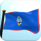 Guam Cờ 3D Miễn Phí Hình Nền biểu tượng