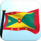 Гренада Флаг 3D Бесплатных иконка