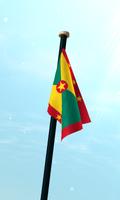 Grenada Flagge 3D Kostenlos Screenshot 2