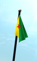 Frans-Guyana Vlag 3D Gratis screenshot 2