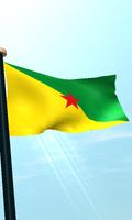 Frans-Guyana Vlag 3D Gratis screenshot 3