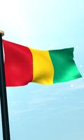 Gwinea Flaga 3D Bezpłatne screenshot 3