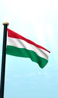 Węgry Flaga 3D Bezpłatne screenshot 1