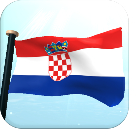 Croatia Flag 3D Free Wallpaper
