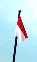 Indonesia Drapeau 3D Gratuit capture d'écran 2