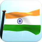 India Flag 3D Free আইকন