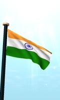 भारत झंडा 3D निशुल्क वॉलपेपर स्क्रीनशॉट 1