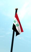 Iraq Flag 3D Free Wallpaper স্ক্রিনশট 2