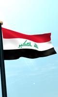 이라크 국기 3D 무료 라이브 배경화면 스크린샷 3