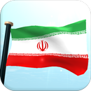 Iran Drapeau 3D Fond D'Écran APK