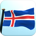 Islanti Drapeau 3D Gratuit icône