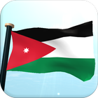 Jordan Flag 3D Free Wallpaper icon