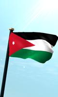 Jordan Flagge 3D Kostenlos Plakat