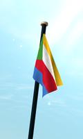 Comores Bandeira 3D Gratuito imagem de tela 2