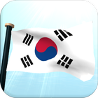 South Korea Flag 3D Wallpaper icon