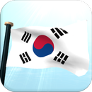 South Korea Flag 3D Free APK