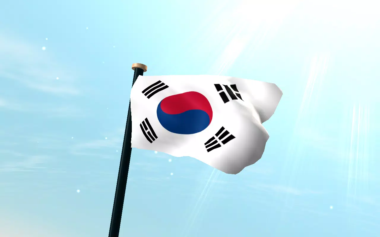 Tải xuống APK Hàn Quốc Cờ 3D Miễn Phí cho Android