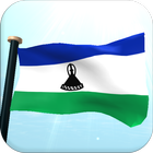 Lesotho Bendera 3D Percuma ikon