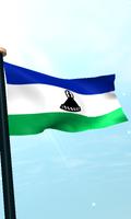 Лесото Флаг 3D Бесплатных Обои скриншот 3