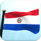 Paraguay Flag 3D Free icon