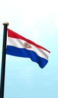 Paraguay Flag 3D Free screenshot 1